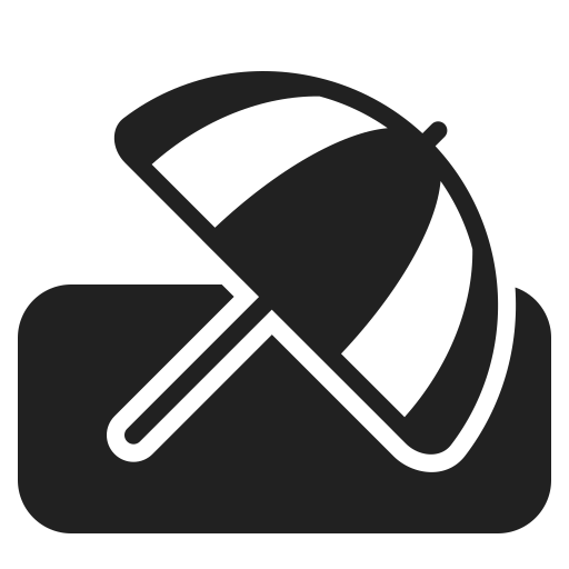 Umbrella-On-Ground icon