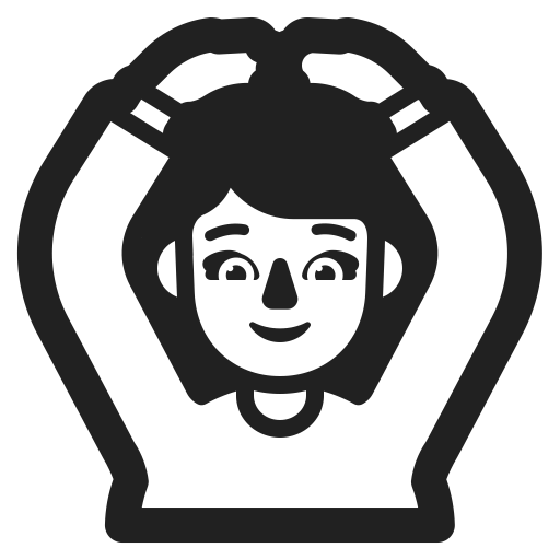 Woman-Gesturing-Ok-Default icon