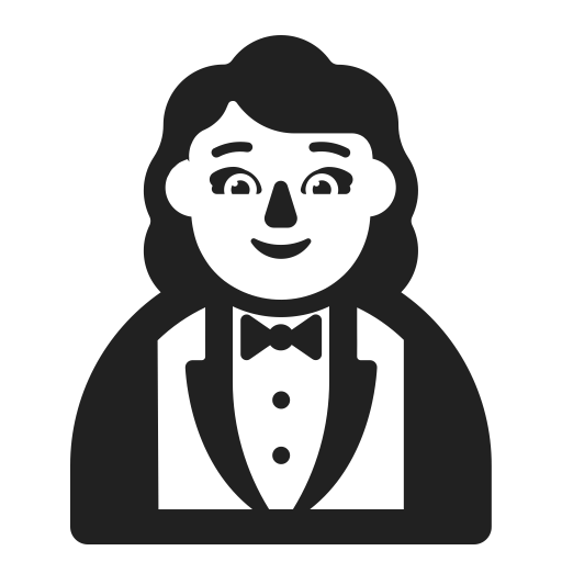 Woman In Tuxedo Default icon