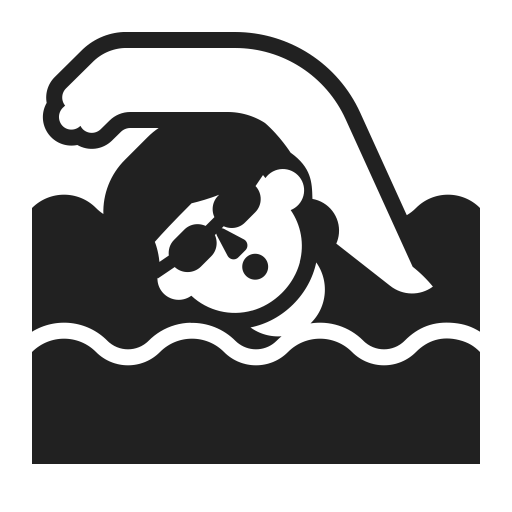 Woman-Swimming-Default icon