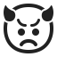 Angry Face With Horns icon