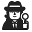 Man Detective Default icon