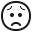 Worried Face icon
