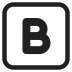 B-Button-Blood-Type icon