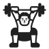 Man-Lifting-Weights-Default icon