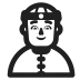 Person-With-Skullcap-Default icon