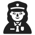 Woman-Police-Officer-Default icon