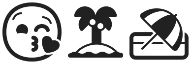 FluentUI Emoji Mono Icons