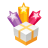 Christmas gifts icon
