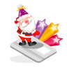 Santa-creditcard icon