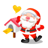 Santa-mail icon