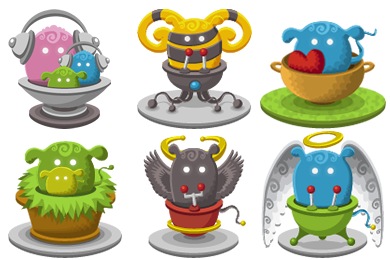 Basket Monsters 2 Icons