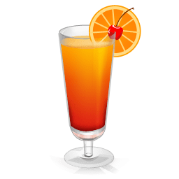 Cocktail Tequila Sunrise icon