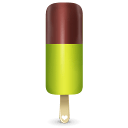 Ice cream green icon