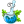 Poison blue icon