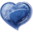 Heart-blue icon