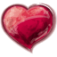 Heart red icon