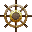 Nautilus Ship Steering Wheel icon