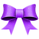 Ribbon-Purple-Pattern icon