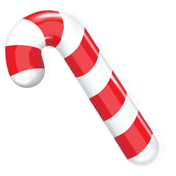 Candy cane icon