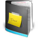 Documents-Folder-Black icon