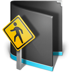 Public Folder Black icon
