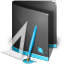 Designs Folder Black icon