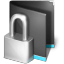 Private Folder Black icon