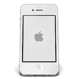 iPhone White Apple icon
