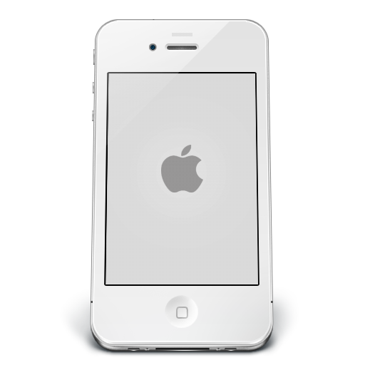 iPhone White Apple icon