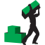 Worker green icon
