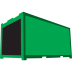 Container-green icon