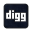 Digg2-square icon
