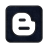 Blogger-square icon