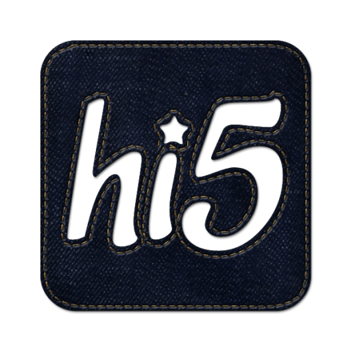 Hi5-square-2 icon