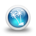 Glossy 3d blue orbs2 033 icon