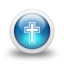 Glossy 3d blue orbs2 047 icon