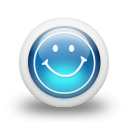 Glossy 3d blue orbs2 066 icon