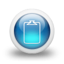Glossy 3d blue orbs2 094 icon