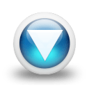 Glossy 3d blue orbs2 118 icon