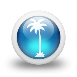 Glossy 3d blue orbs2 032 icon