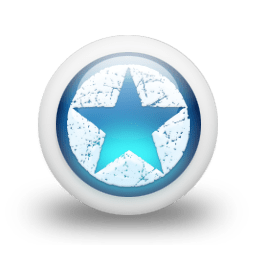 Glossy 3d blue orbs2 035 icon