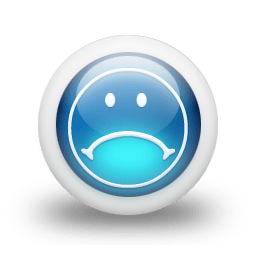 Glossy 3d blue orbs2 098 icon
