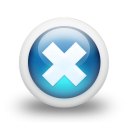 Glossy 3d blue orbs2 133 icon
