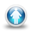 Glossy-3d-blue-orbs2-065 icon