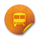 Orange-sticker-badges-215 icon