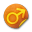 Orange-sticker-badges-123 icon