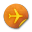 Orange-sticker-badges-291 icon