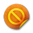 Orange-sticker-badges-080 icon