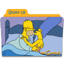 The Simpsons Season 10 icon